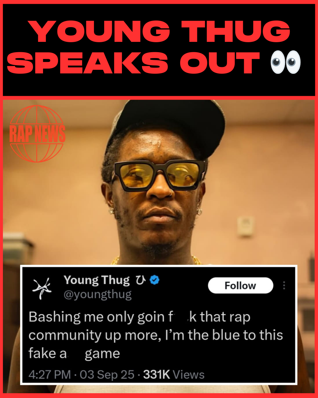 Young Thug Issues A Warning For Anyone Planning To Diss Him